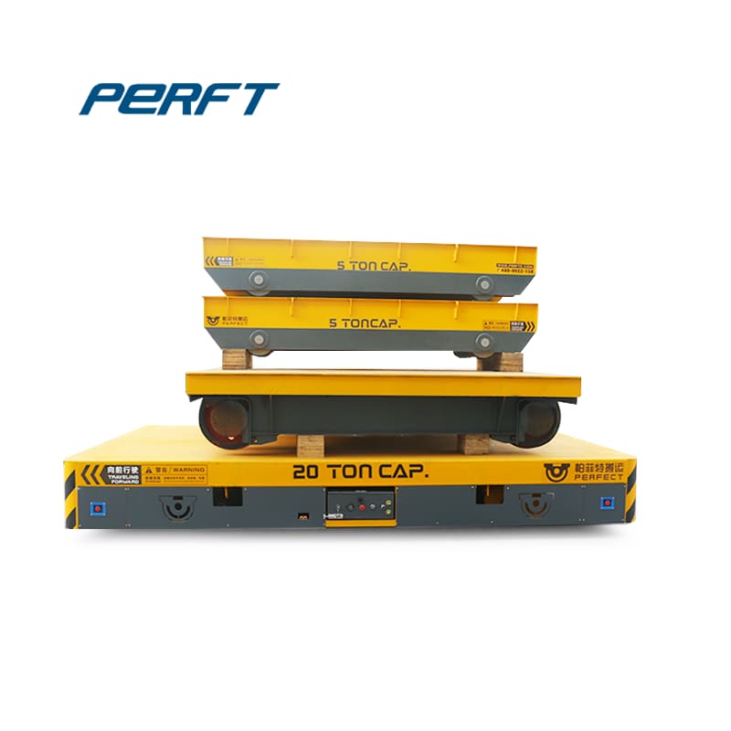 High Efficiency Transfer Trolley For Heavy Cement Pipe